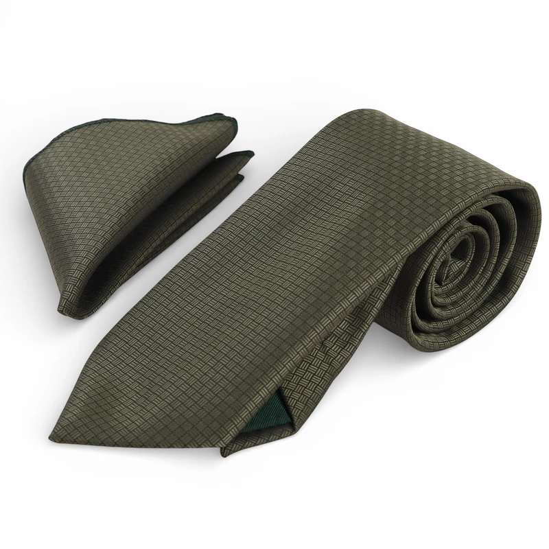 کراوات و دستمال جیب مردانه نسن مدل V65