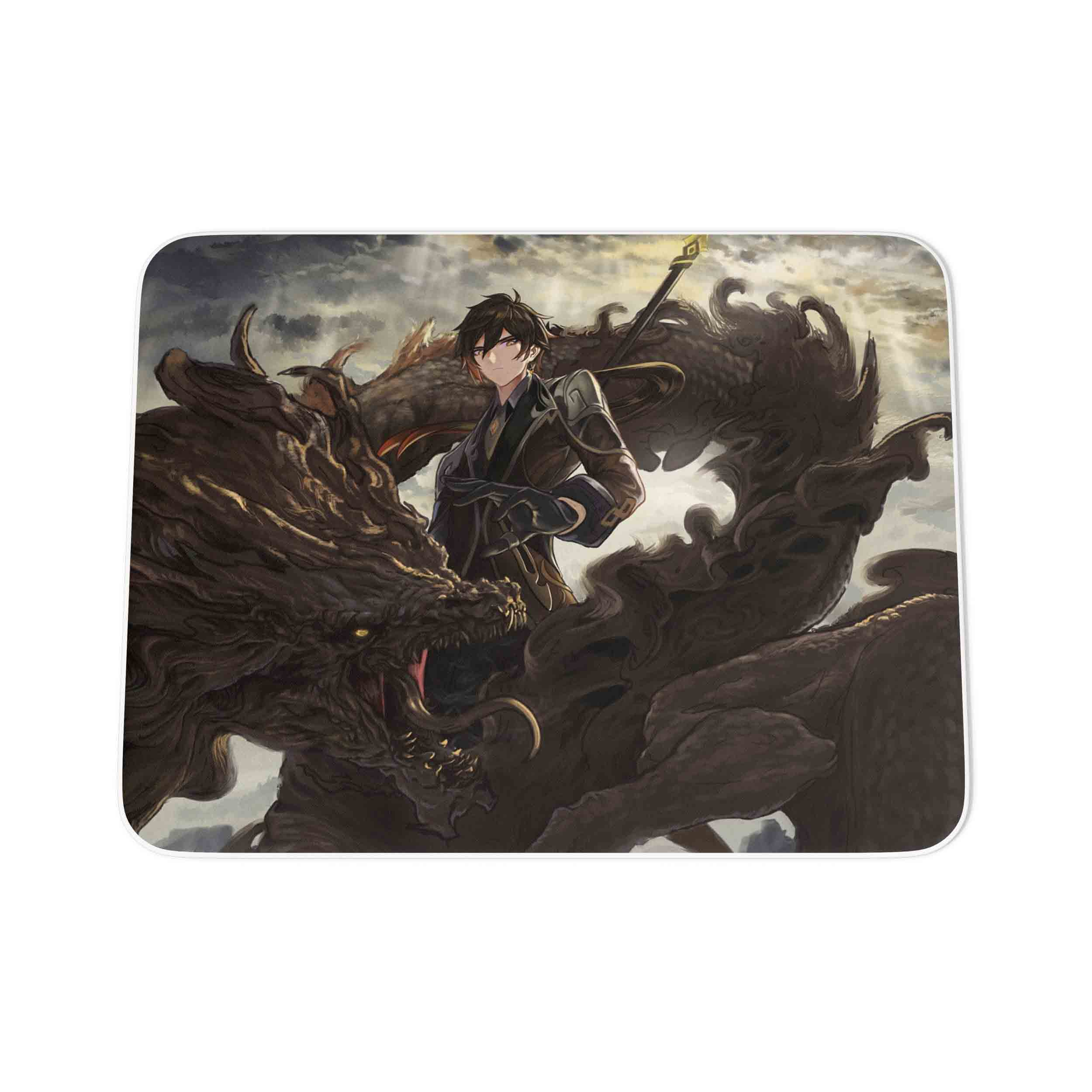 ماوس پد مدل طرح بازی گنشین ایمپکت کد MP019 Genshin Impact