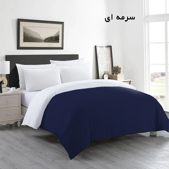 سرویس ملحفه تهران خواب مدل دورو کد s180 دو نفره چهار تکه