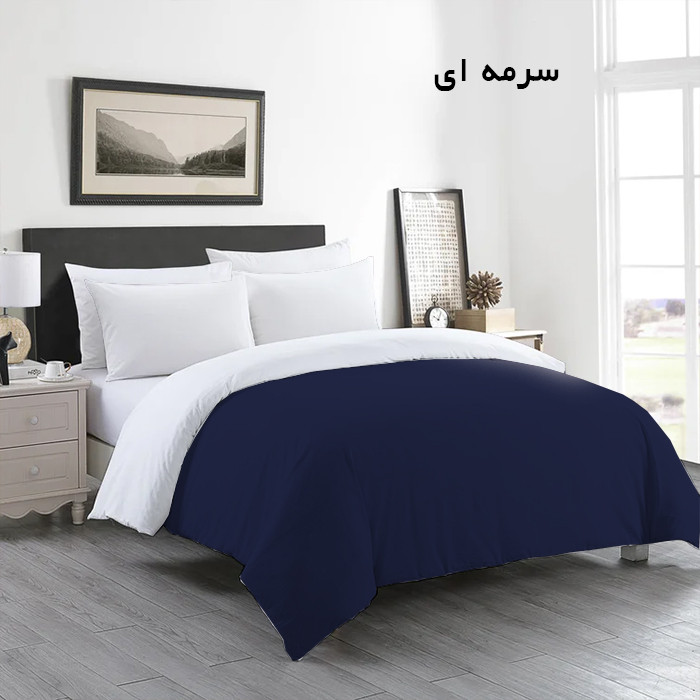 سرویس ملحفه تهران خواب مدل دورو کد s180 دو نفره چهار تکه