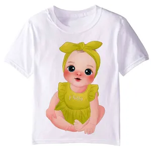 تی شرت آستین کوتاه دخترانه مدل بچه لباس F2