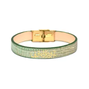 دستبند طلا 18 عیار مردانه فرشته طرح آشوبم آرامشم تویی کد UBCHL0011-0025