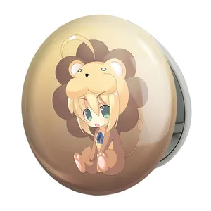 آینه جیبی خندالو طرح التر انیمه فیت استی نایت Fate Stay Night مدل تاشو کد 22782 