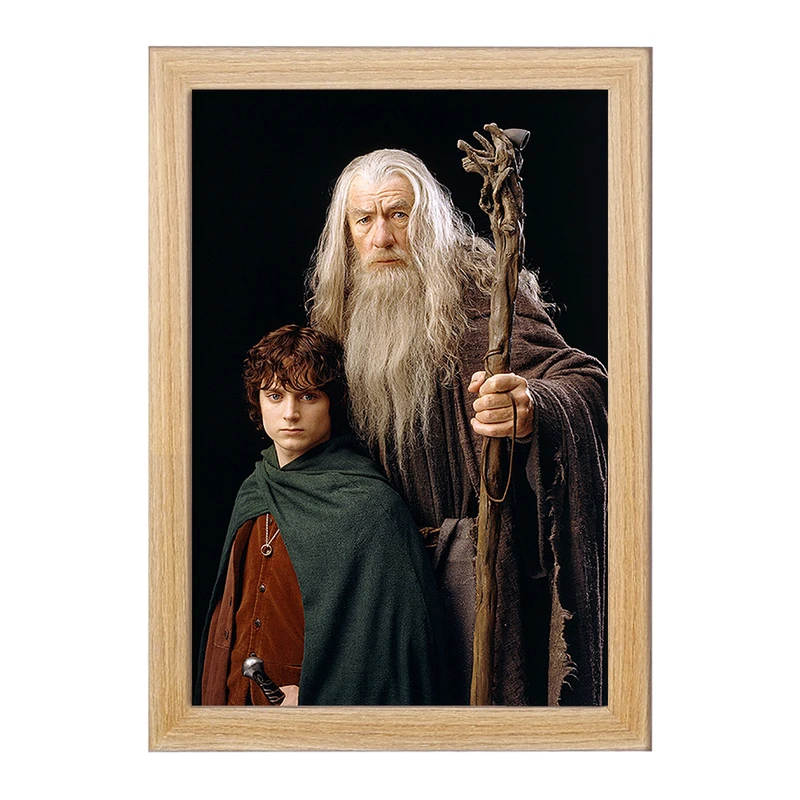 تابلو خندالو مدل ارباب حلقه ها Lord of the Rings  کد 4563