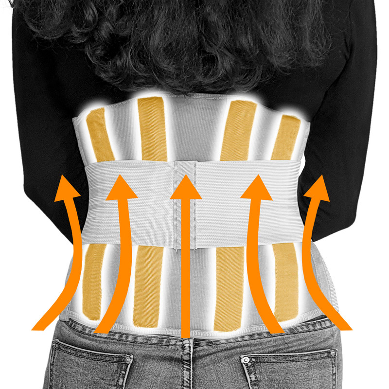 کمربند طبی تسکین طب مدل سخت الاستیک