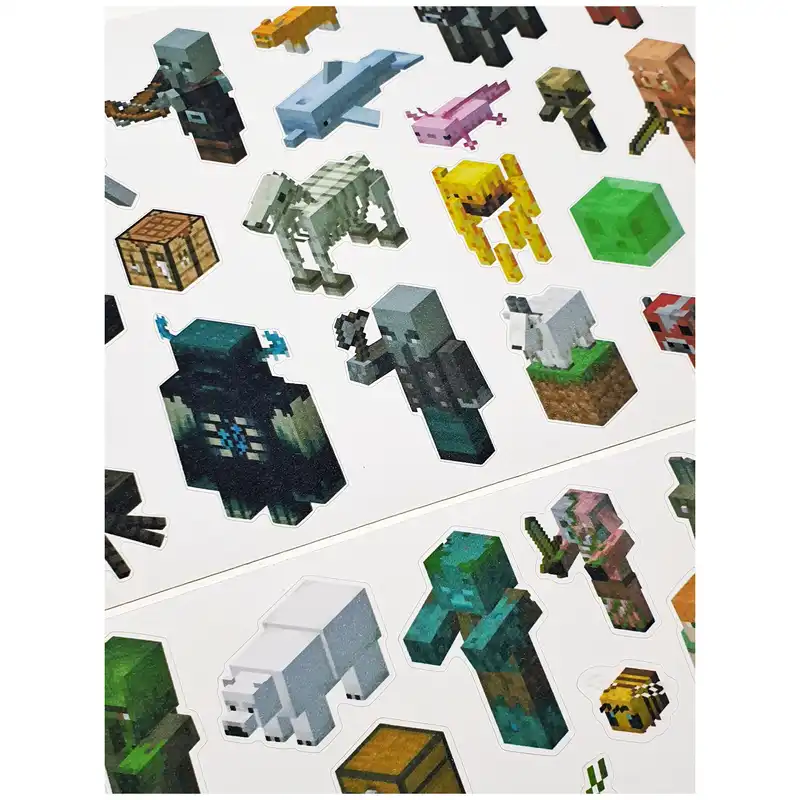 برچسب مدل MINECRAFT New کد 51 بسته 2 عددی