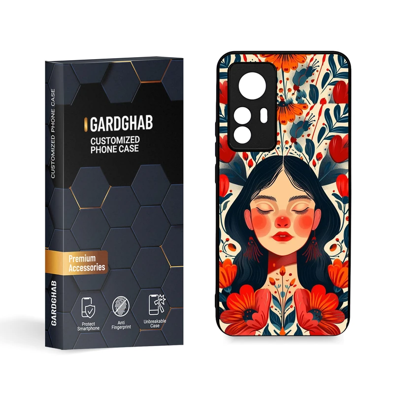 کاور گارد قاب مدل دخترانه مناسب برای گوشی موبایل شیائومی Mi 12 T