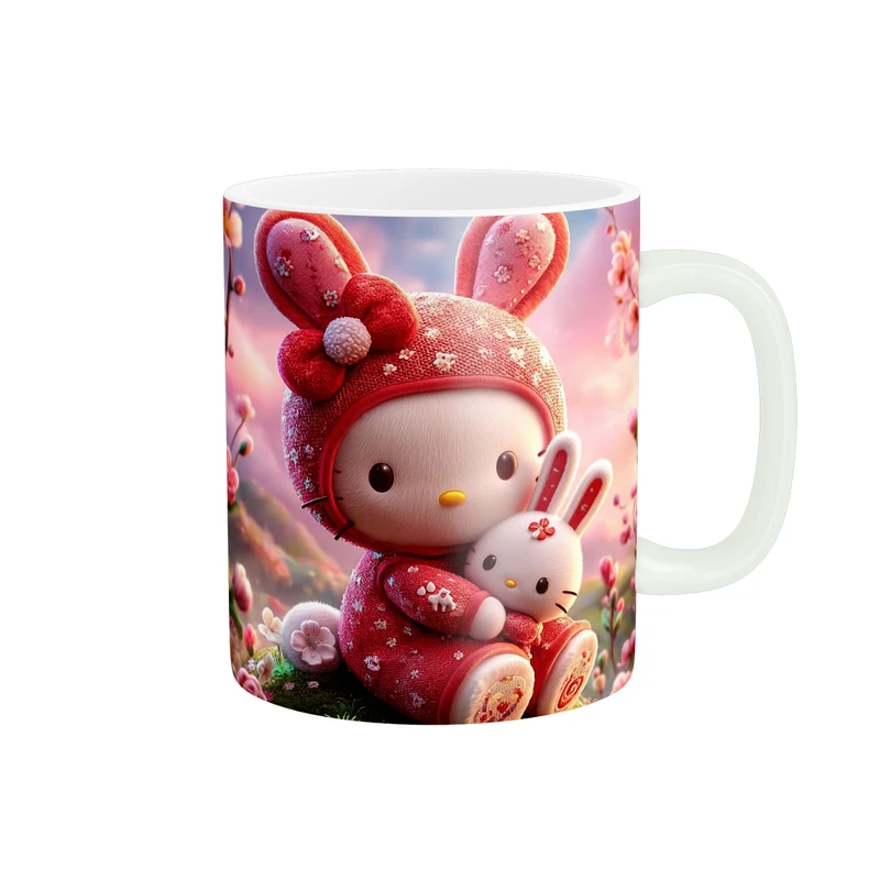 ماگ پاد آفرین طرح کیتی کد 4195