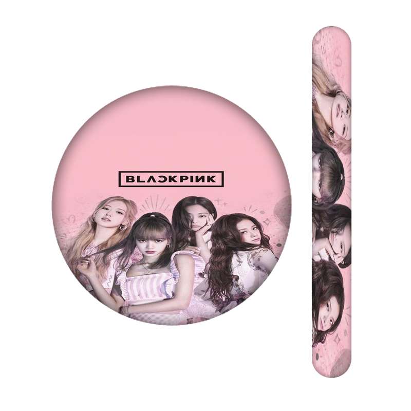 سوهان ناخن مندیکس مدل BLACK  PINK کد 2344 به همراه آینه جیبی