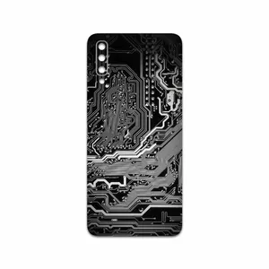 MAHOOT Black Printed Circuit Board Cover Sticker for Samsung Galaxy A70