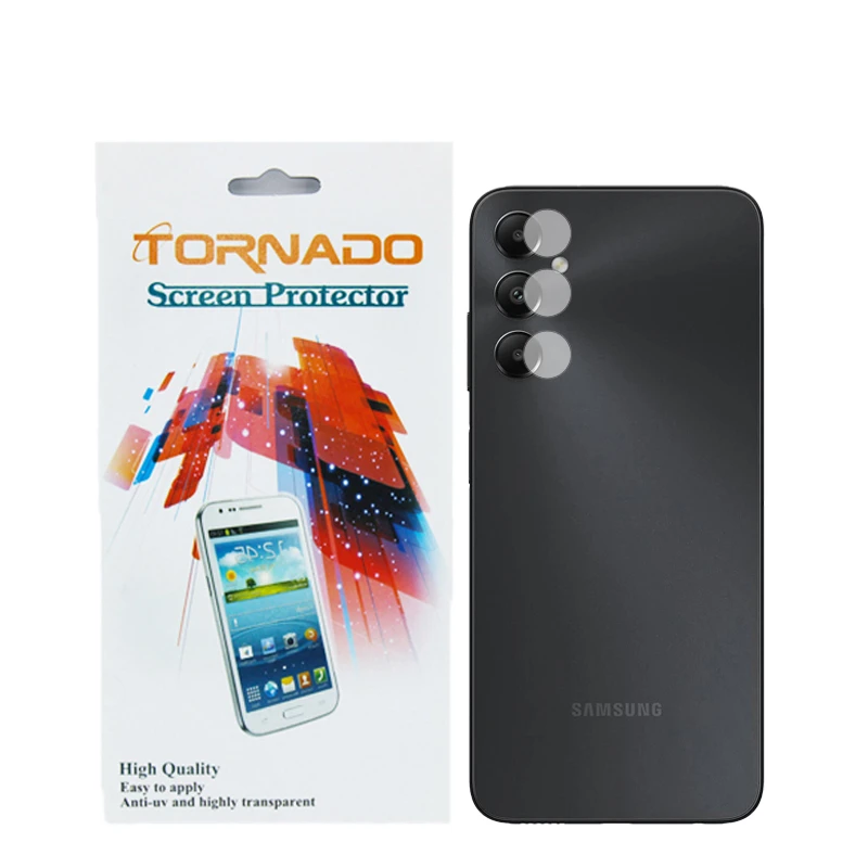 محافظ لنز دوربین تورنادو مدل نانوگلس مناسب برای گوشی موبایل سامسونگ Galaxy A05s بسته 40 عددی