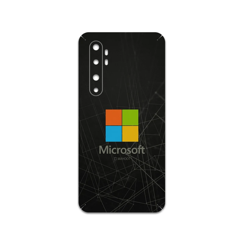 برچسب پوششی ماهوت مدل Mcrsft مناسب برای گوشی موبایل شیائومی Mi Note 10 Lite