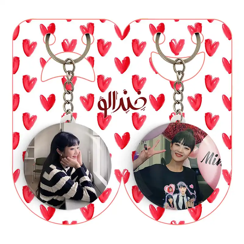 جاکلیدی خندالو مدل مینی گروه جی آیدل GIdle کد 1953319535 مجموعه 2 عددی