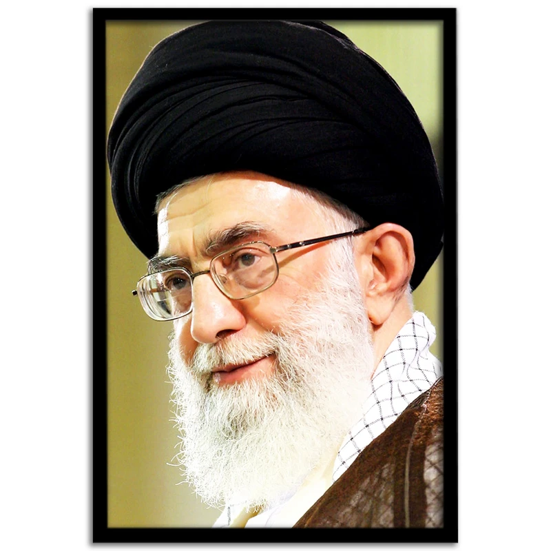تابلو نوری بکلیت طرح آیت اله خامنه ای مدل لایت باکس B66