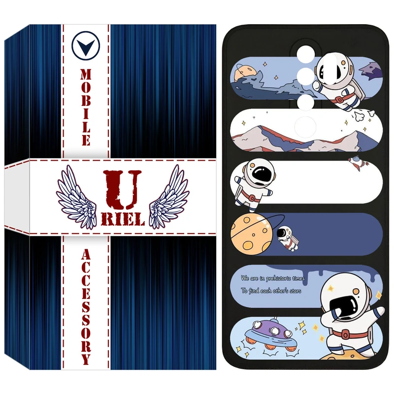 کاور یوریل مدل KSH کد 30 طرح کهکشان مناسب برای گوشی موبایل شیائومی Redmi Note 8 Pro