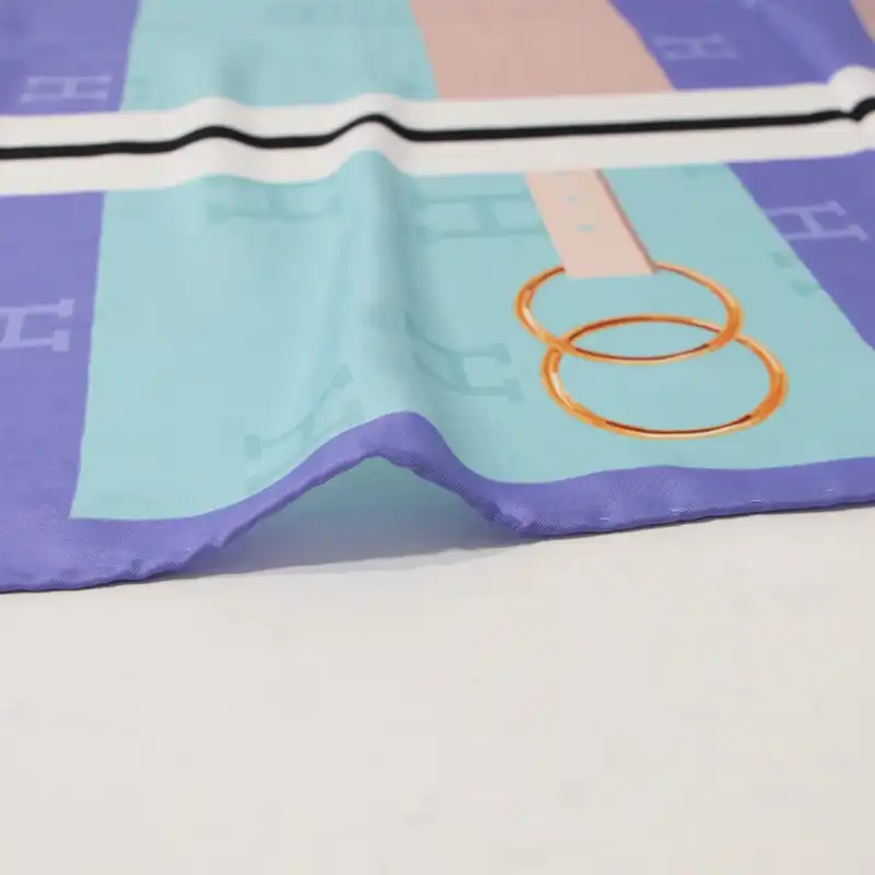 روسری زنانه مدل ابریشم بهاره قواره 140 دست دوز کد a-3045