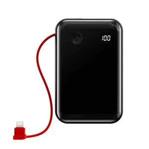 شارژر همراه باسئوس مدل Mini S ظرفیت 10000 میلی آمپر ساعت