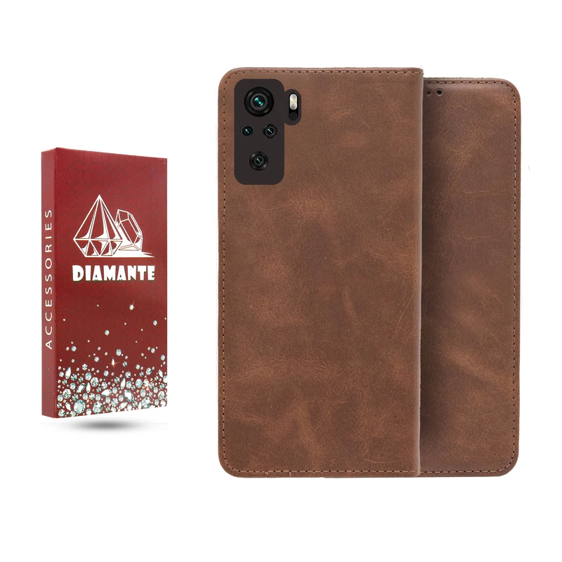 کیف کلاسوری دیامانته مدل قفل مگنتی مناسب برای گوشی موبایل شیائومی Redmi Note 10 4G