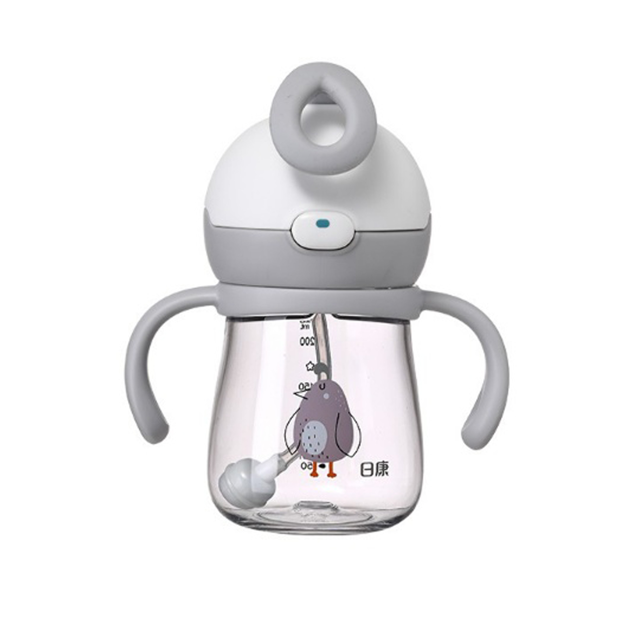 لیوان آبمیوه خوری نی دار رووکو مدل Rk1028.1 حجم 220 میلی لیتر