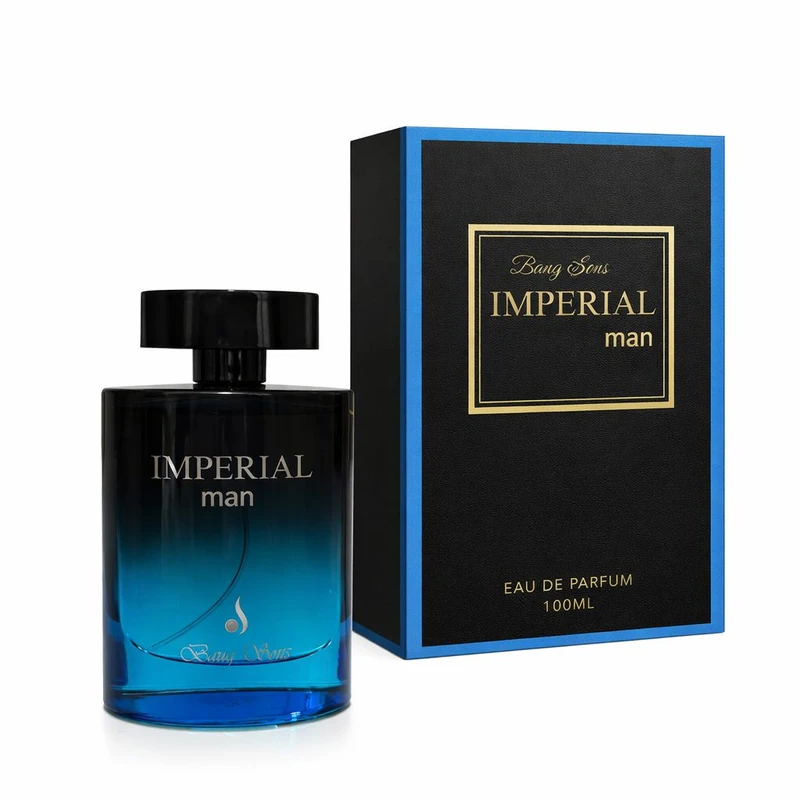 ادو پرفیوم مردانه باگ سانز مدل Imprial man با رایحه تلخ حجم 100 میلی لیتر