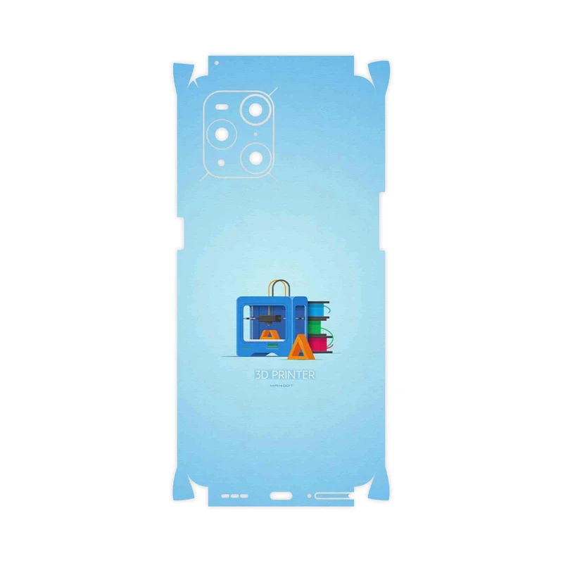 برچسب پوششی ماهوت مدل 3D Printer-FullSkin مناسب برای گوشی موبایل اپو Find X3 Pro