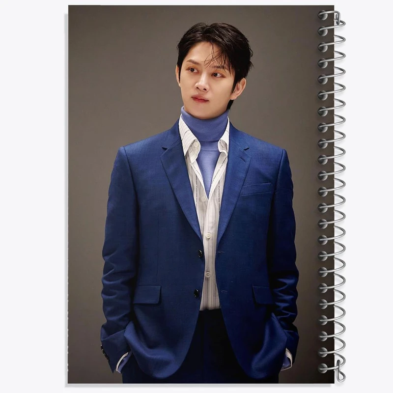 دفتر مشق 50 برگ خندالو مدل هیچول گروه سوپر جونیور Super Junior  کد 12192
