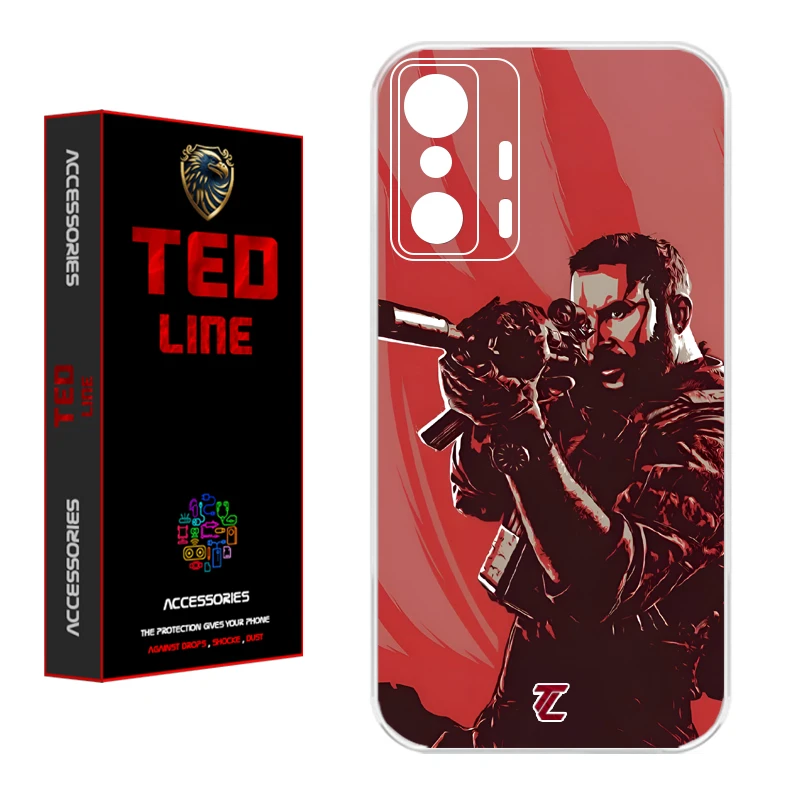 کاور تدلاین طرح کاپیتان پرایس کد 1212 مناسب برای گوشی موبایل شیائومی Mi 11T / 11T Pro