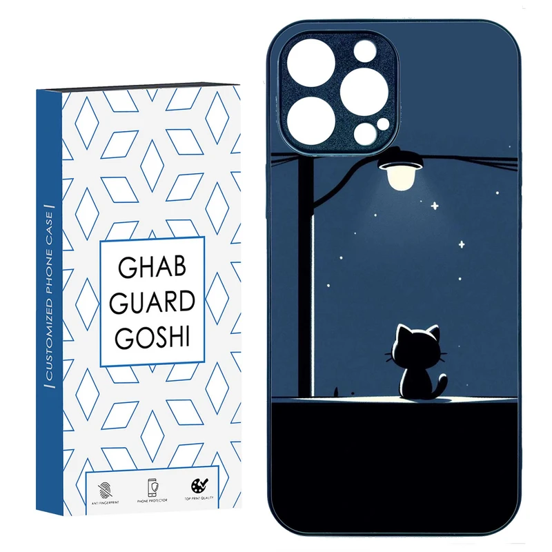کاور قاب گارد گوشی طرح گربه کد TPU-189 مناسب برای گوشی موبایل اپل IPHONE 15 PRO MAX