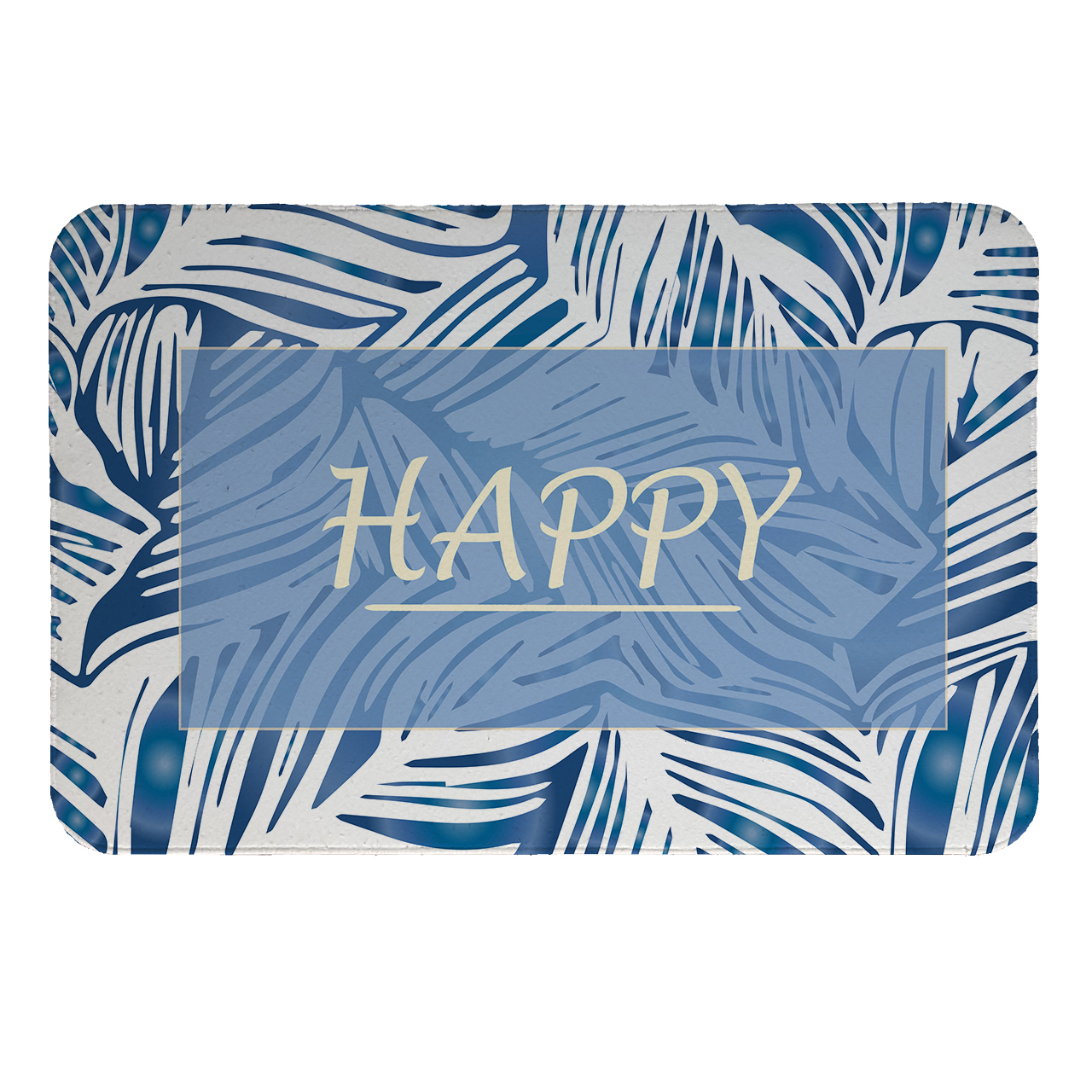 پادری  طرح Happy کد 9321 سایز 110 × 80 سانتی متر