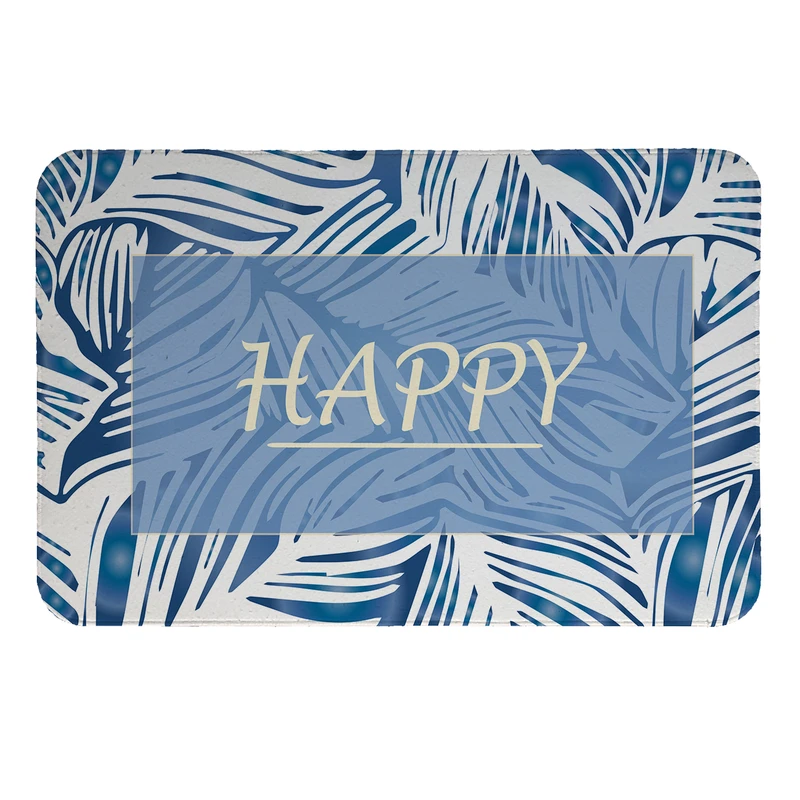  پادری  طرح Happy کد 9321 سایز 50 × 70 سانتی متر