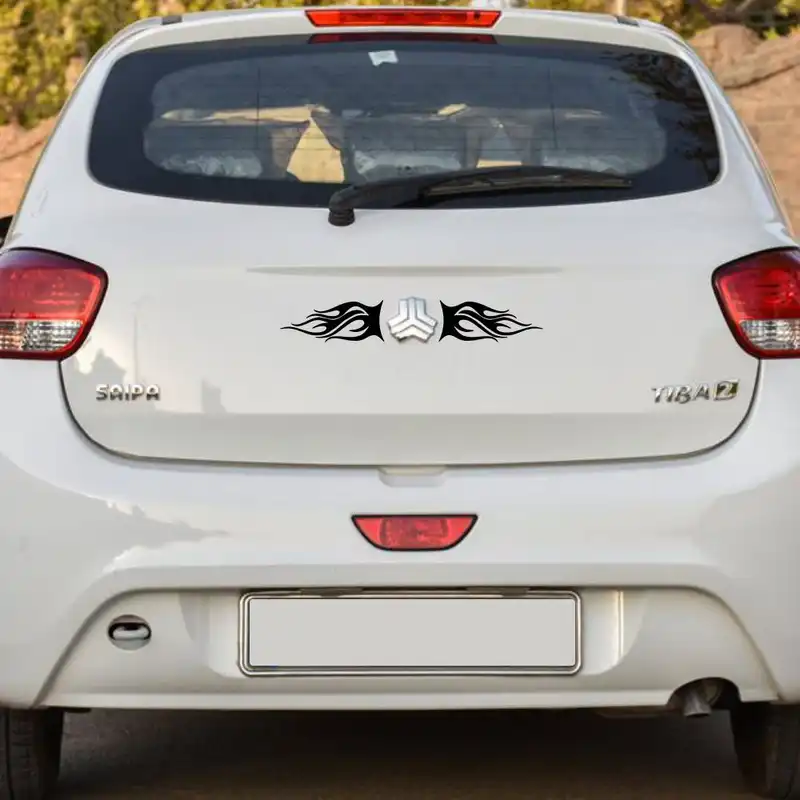 برچسب بدنه خودرو ماتریسیو طرح بغل لوگو ماشین کد M262 بسته 2 عددی