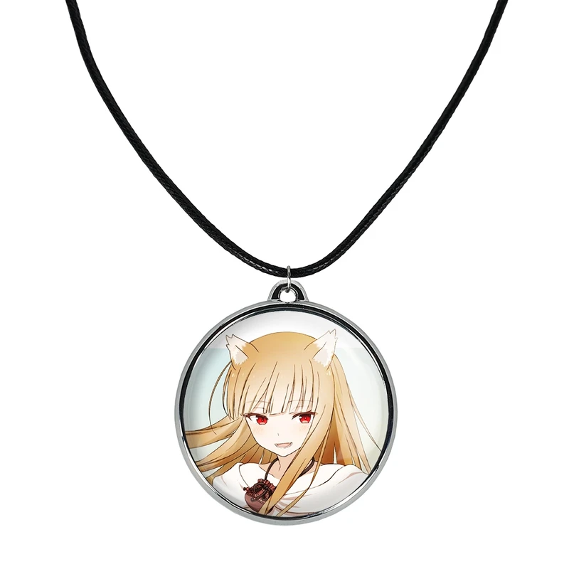 گردنبند خندالو مدل هولو انیمه ادویه و گرگ کد 3609636097