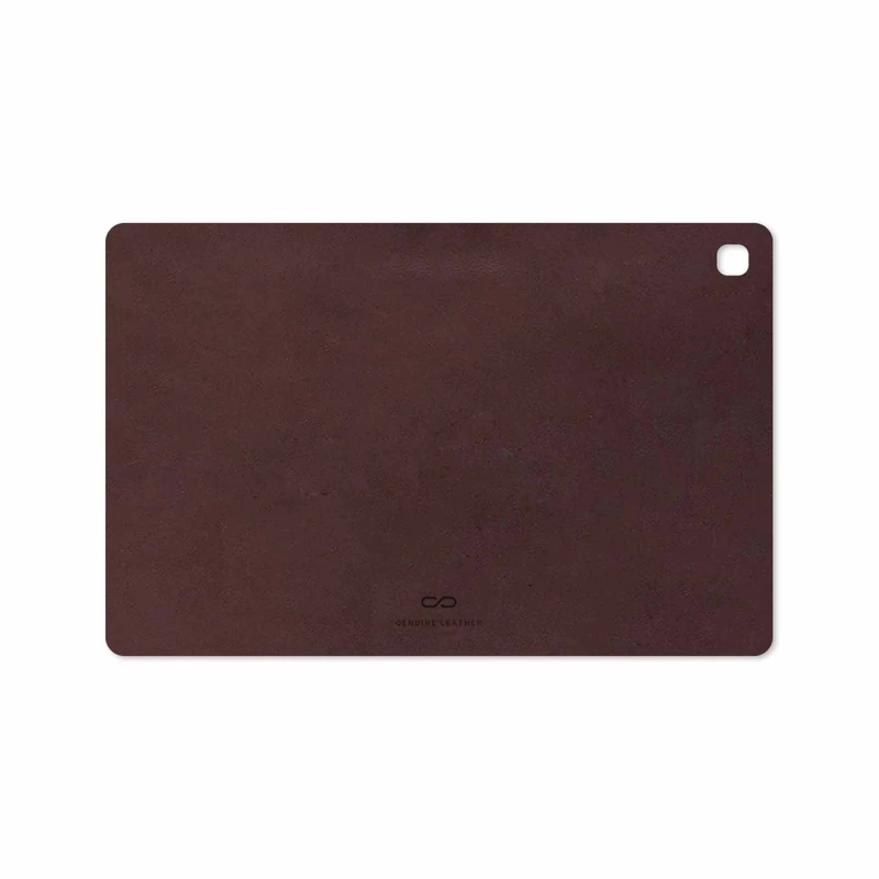 برچسب پوششی ماهوت مدل Matte-Dark-Brown-Leather مناسب برای تبلت سامسونگ Galaxy Tab S5e 10.5 2019 T720