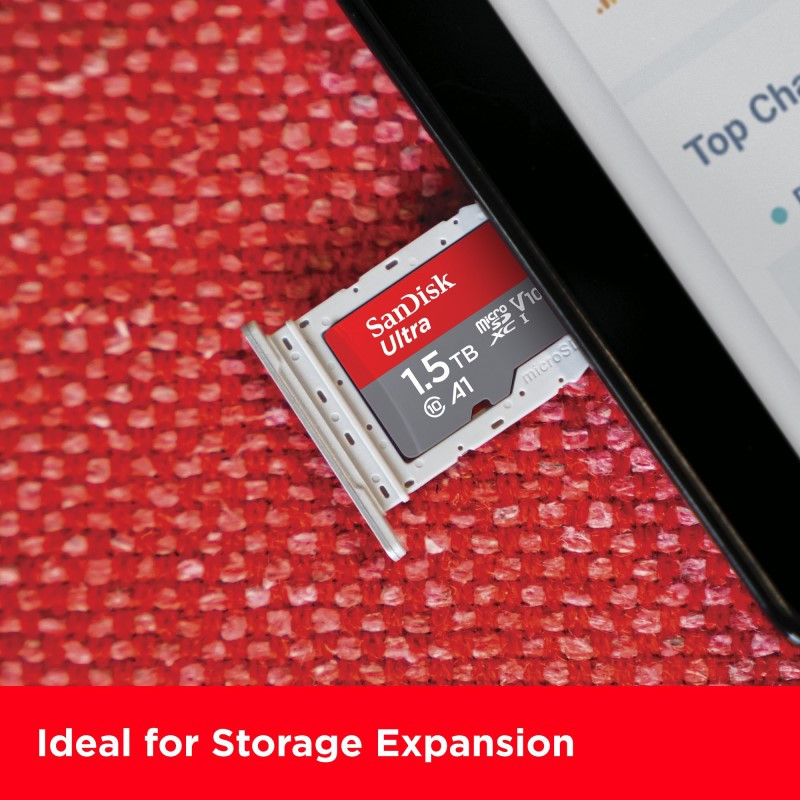 کارت حافظه سن دیسک مدل Micro Sd 150Mb/s Ultra ظرفیت 1.5 ترابایت