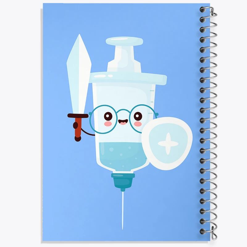 دفتر نت موسیقی 50 برگ خندالو مدل پزشک و پرستار کودکانه کد 36493