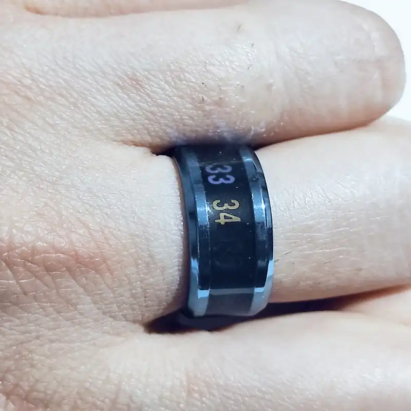 انگشتر مدل حرارتی کد WC007