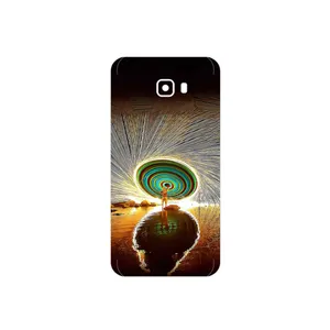 MAHOOT Night Light Fountain Cover Sticker for Samsung Galaxy C7 Pro
