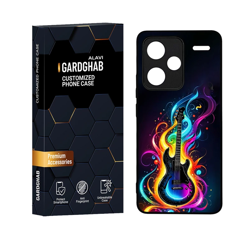 کاور گارد قاب علوی مدل دور ژله ای مناسب برای گوشی موبایل شیائومی Redmi Note 13 Pro Plus 5G