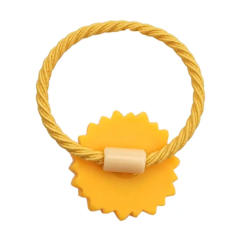 کش مو زنانه مدل گل آفتابگردان کد KSH727-L بسته 2 عددی