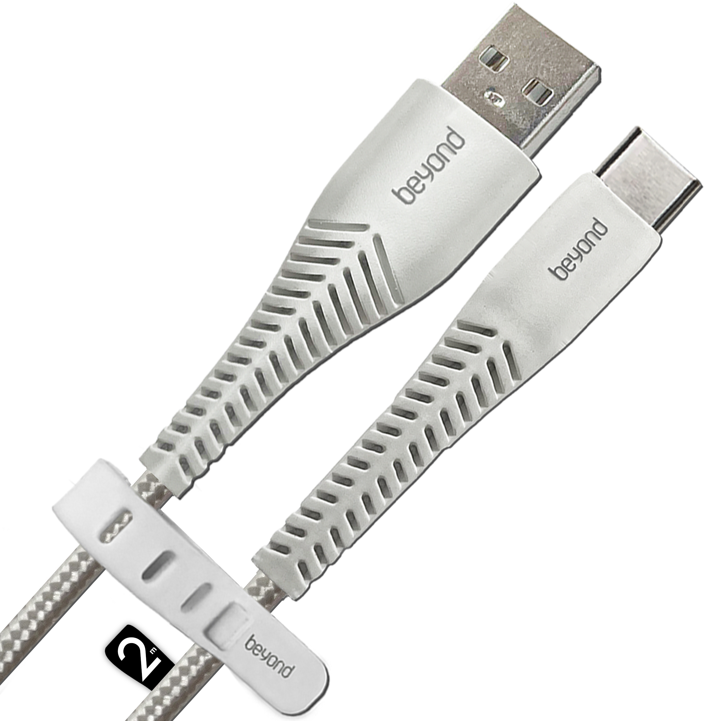 کابل تبدیل USB به USB-C بیاند مدل BUC-302 FAST CHARGE طول 2 متر