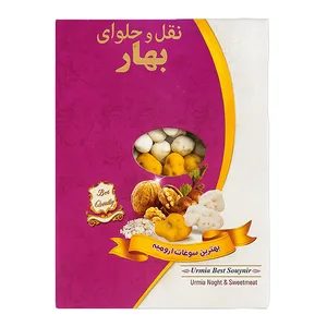 نقل گل محمدی و زعفرانی و وانیلی بهار - 900 گرم