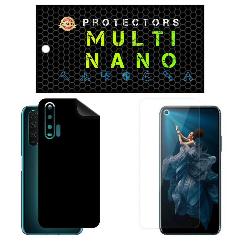 محافظ صفحه نمایش مولتی نانو مدل X-SFM مناسب برای گوشی موبایل آنر 20 Pro به همراه برچسب پوششی