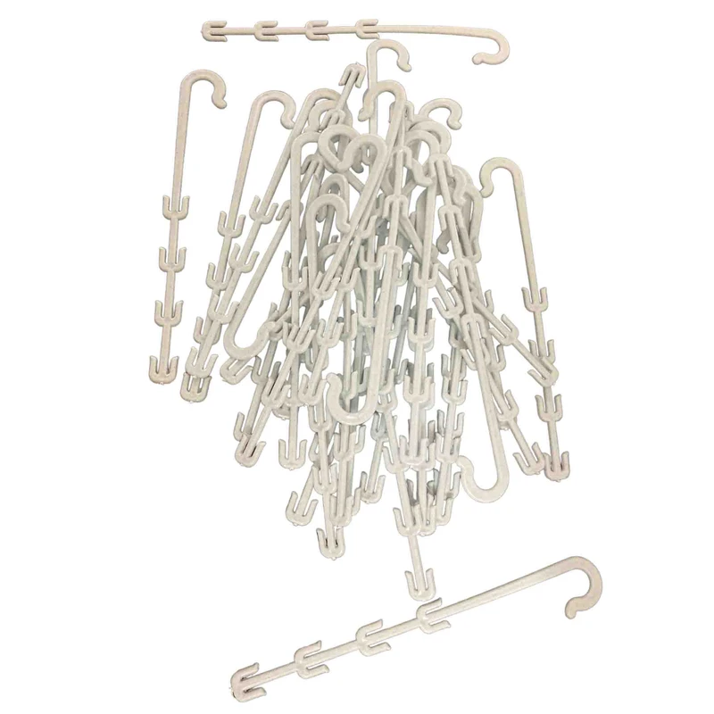 قلاب نگهدارنده بوته گلخانه مدل عصایی  کدTURKIE.a بسته 100 عددی