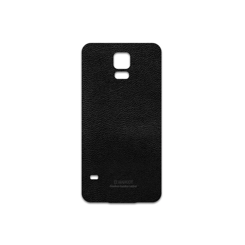 برچسب پوششی ماهوت مدل Black-Leather مناسب برای گوشی موبایل سامسونگ Galaxy S5