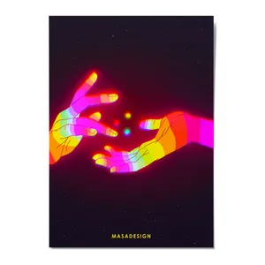 کارت پستال ماسا دیزاین مدل POSTSM105 HAND