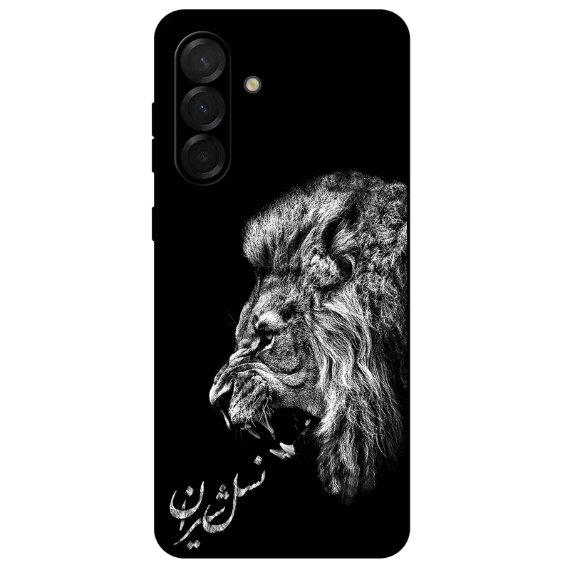 کاور مگافون طرح شیر مدل 1866 مناسب برای گوشی موبایل سامسونگ Galaxy A36 5G