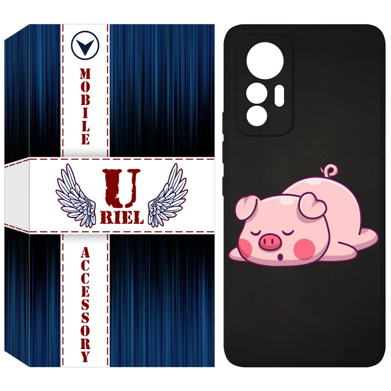 کاور یوریل قاب مدل KSH کد 42 طرح پیگی مناسب برای گوشی موبایل شیائومی 12 Lite