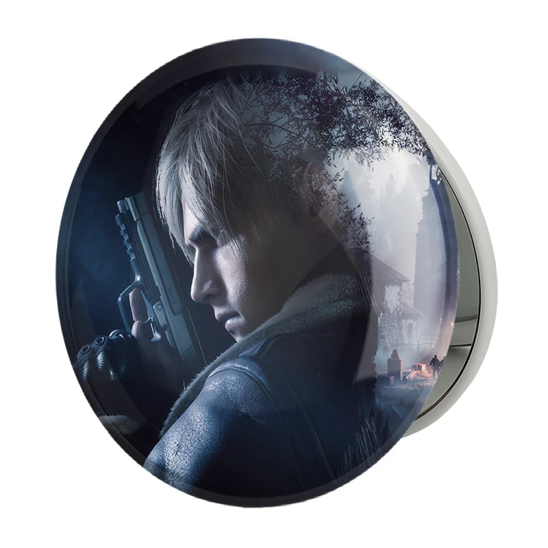 آینه جیبی خندالو طرح بازی رزیدنت اویل Resident Evil مدل تاشو کد 30150