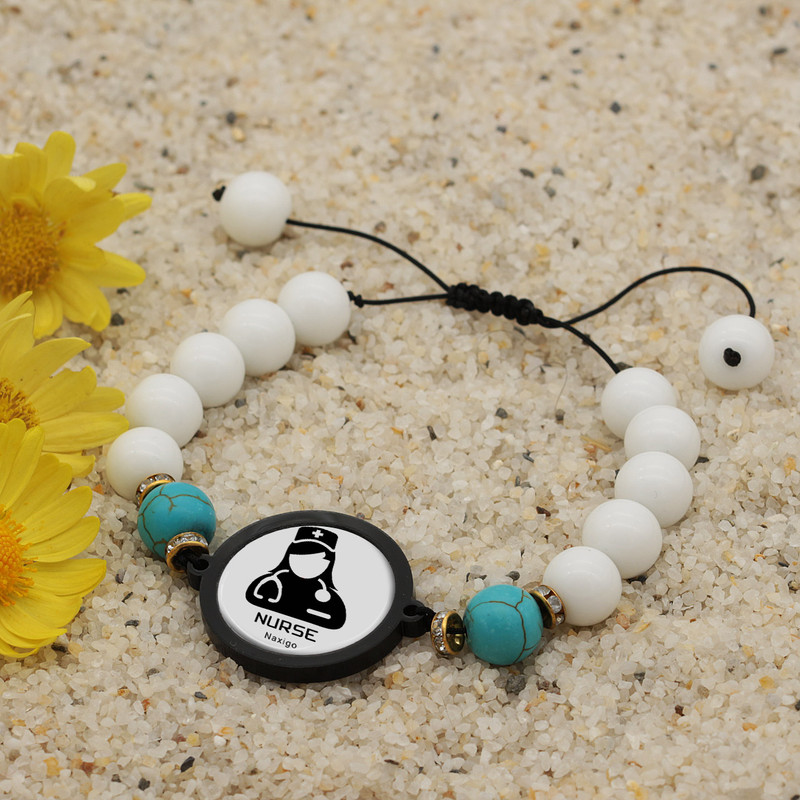 دستبند زنانه ناکسیگو طرح پرستار کد BR3980 دستبند زنانه ناکسیگو طرح پرستار کد BR3980