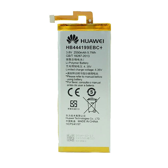  باتری موبایل مدل HB444199EBC+ ظرفیت 2550 میلی آمپر ساعت مناسب برای گوشی موبایل آنر 4C 